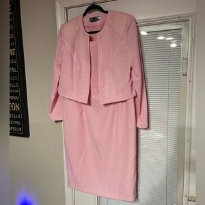 Ben Marc Executive Pink Jacket Dress size 12